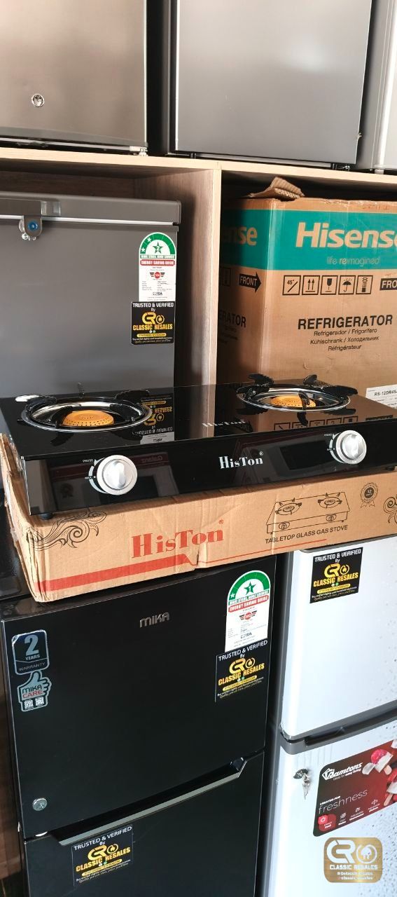 Histon tabletop glass gas stove AFK-124