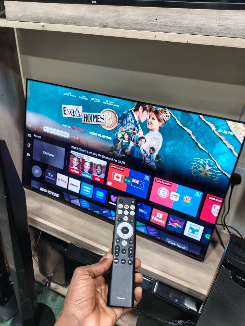 Hisense 50 inches Qled  TV Model 50A6K