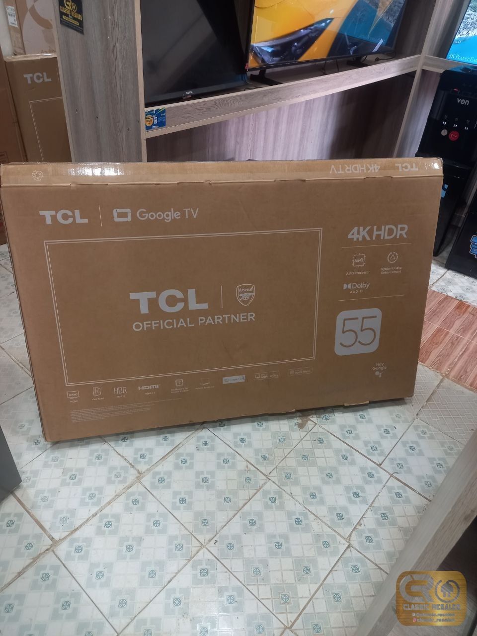 TCL 55" V6C Google tv 4K