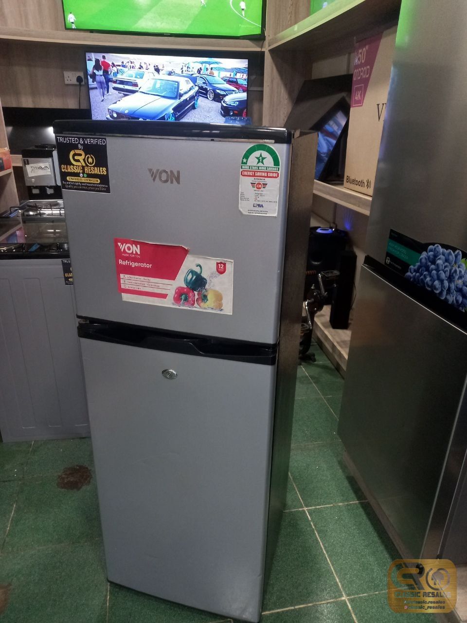 Von 136l VART-19DHY Fridge
