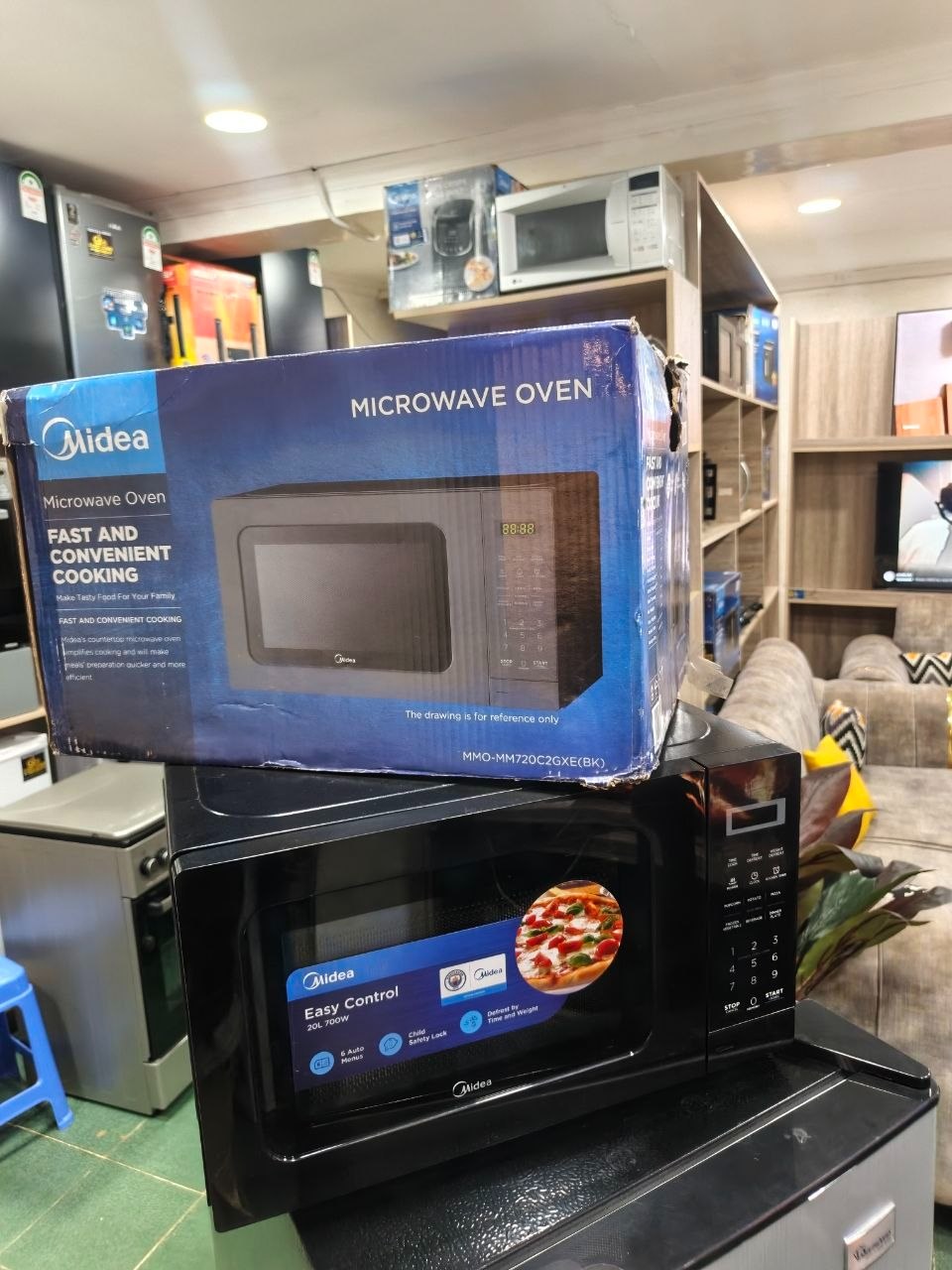 Midea 20l microwave Model no. MMO-MM720C2GXE(BK)