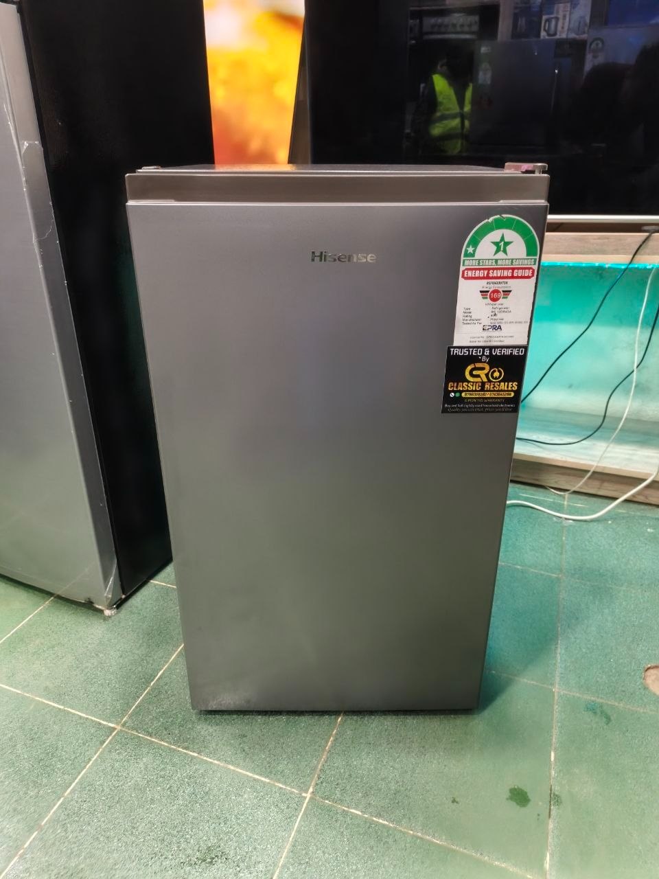 Hisense 94L Single Door Fridge REF094DR