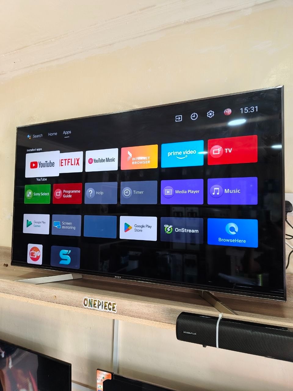 SONY 55X9000 55 Inch UHD 4K Smart TV