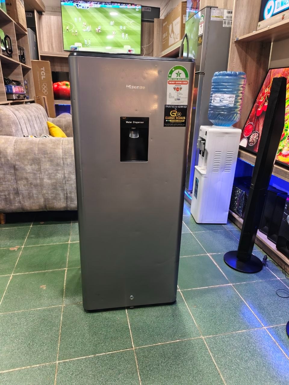 Hisense 177L REF176DR Single Door Fridge With Water Dispenser