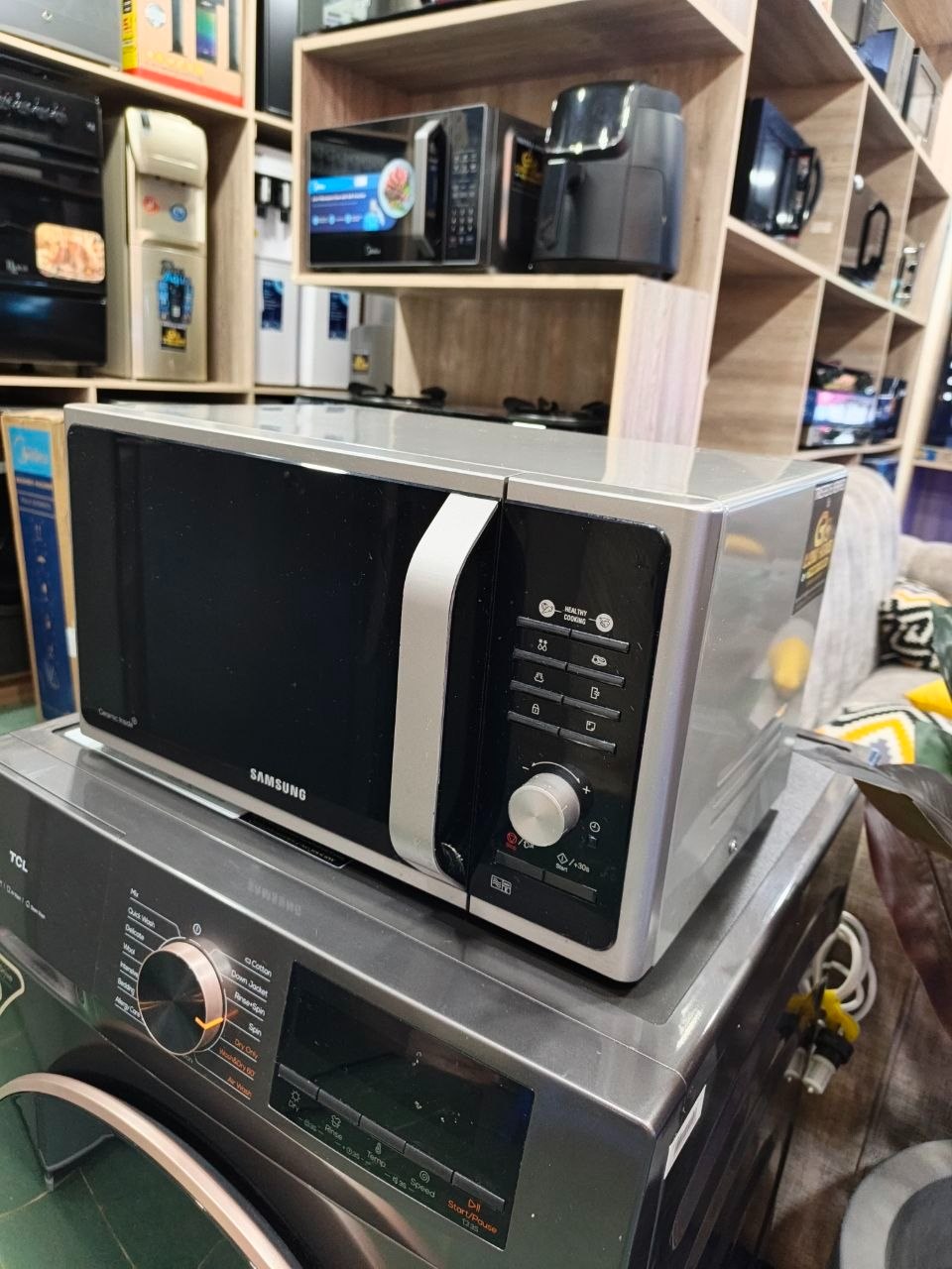Samsung MS23F301TAS SOLO MICROWAVE OVEN, 23L