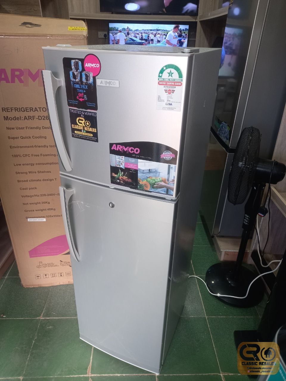 Armco 169l ARF-D268(SL) Fridge