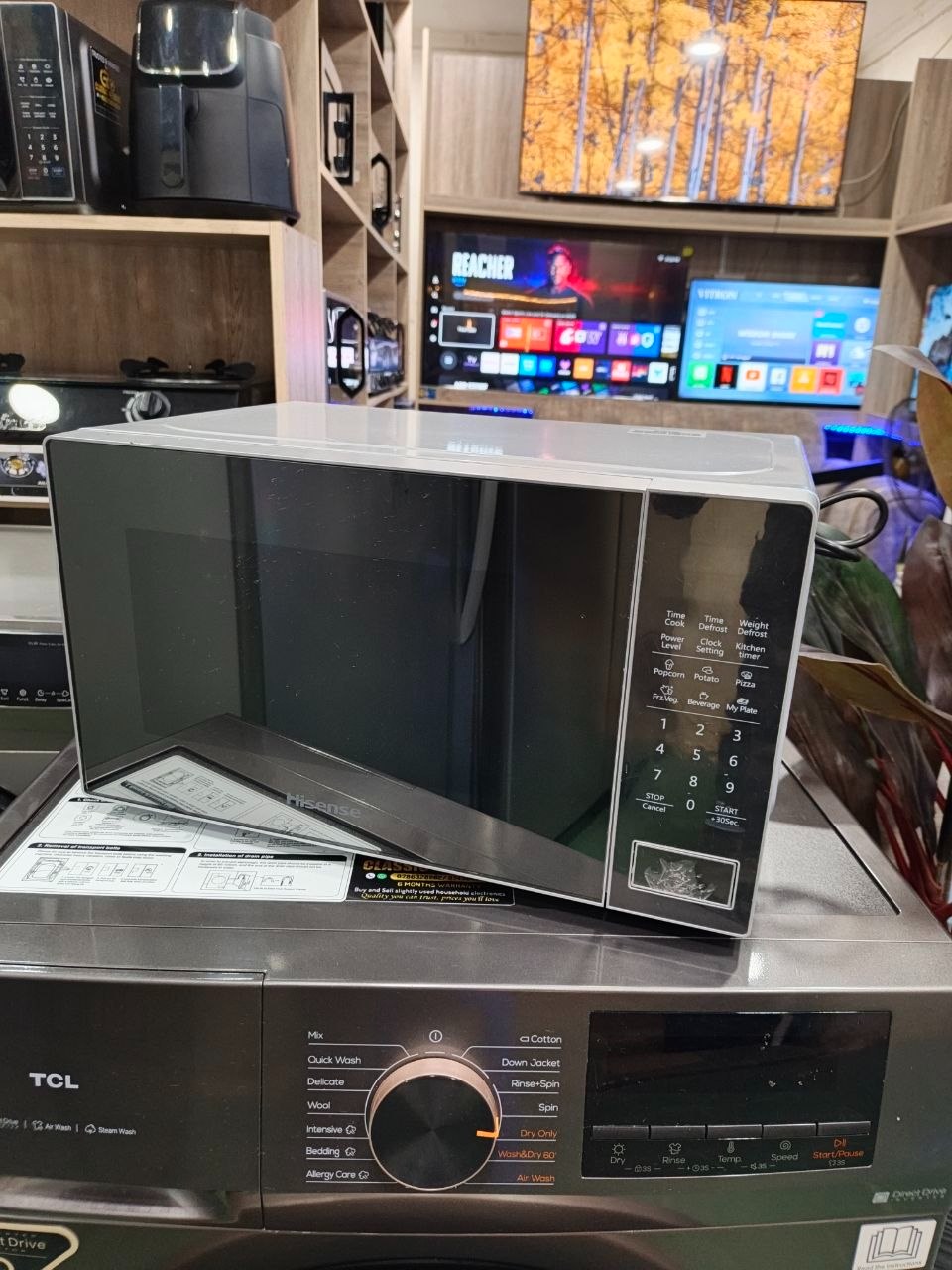 Hisense 20L Microwave H20MOMS11 (Silver)