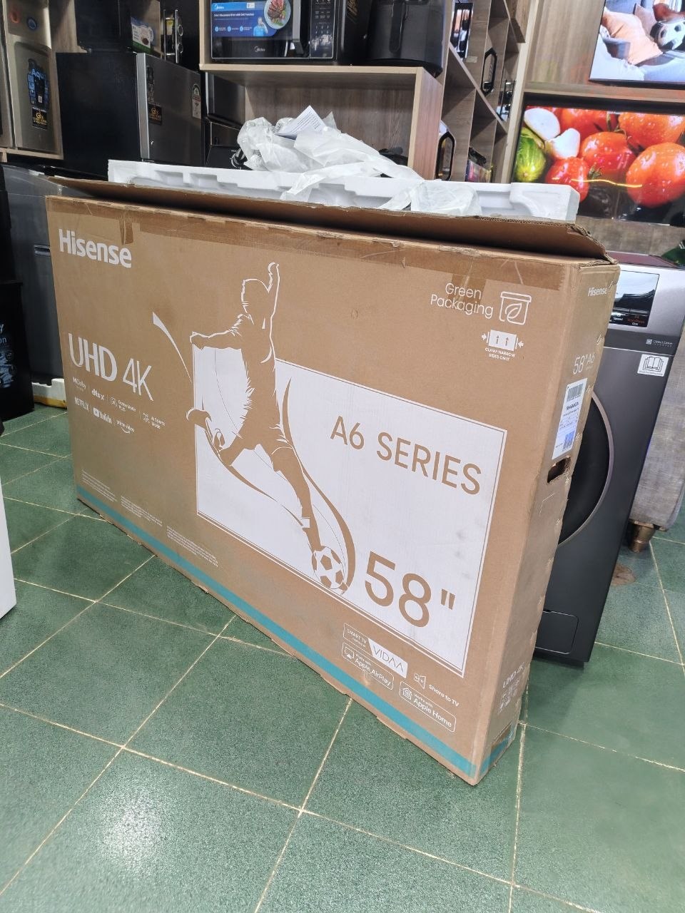Hisense 58inch Smart 4K 58A6HKEN
