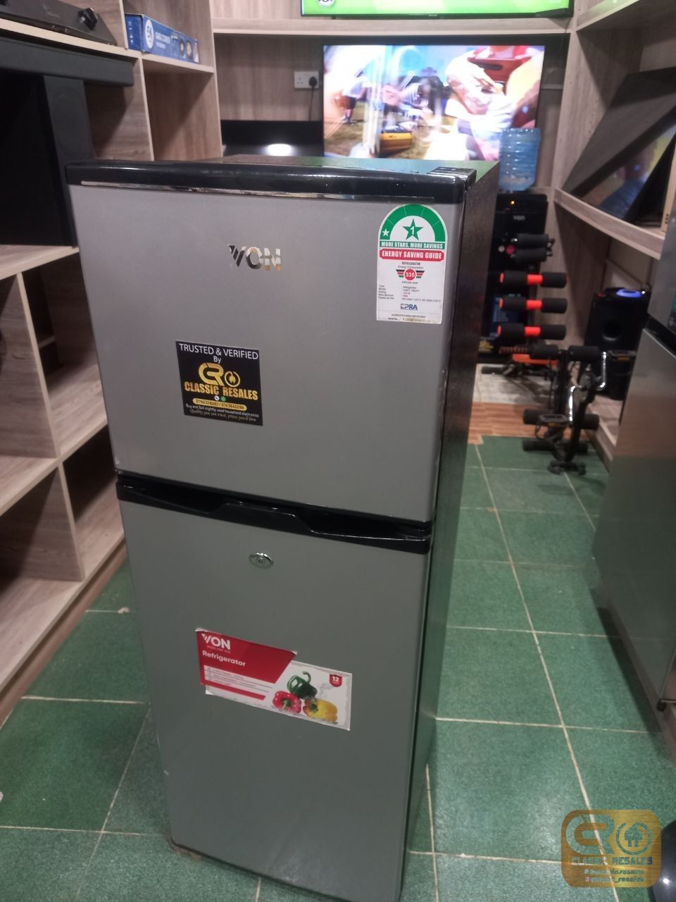 Von 136l VART-19DHY Fridge