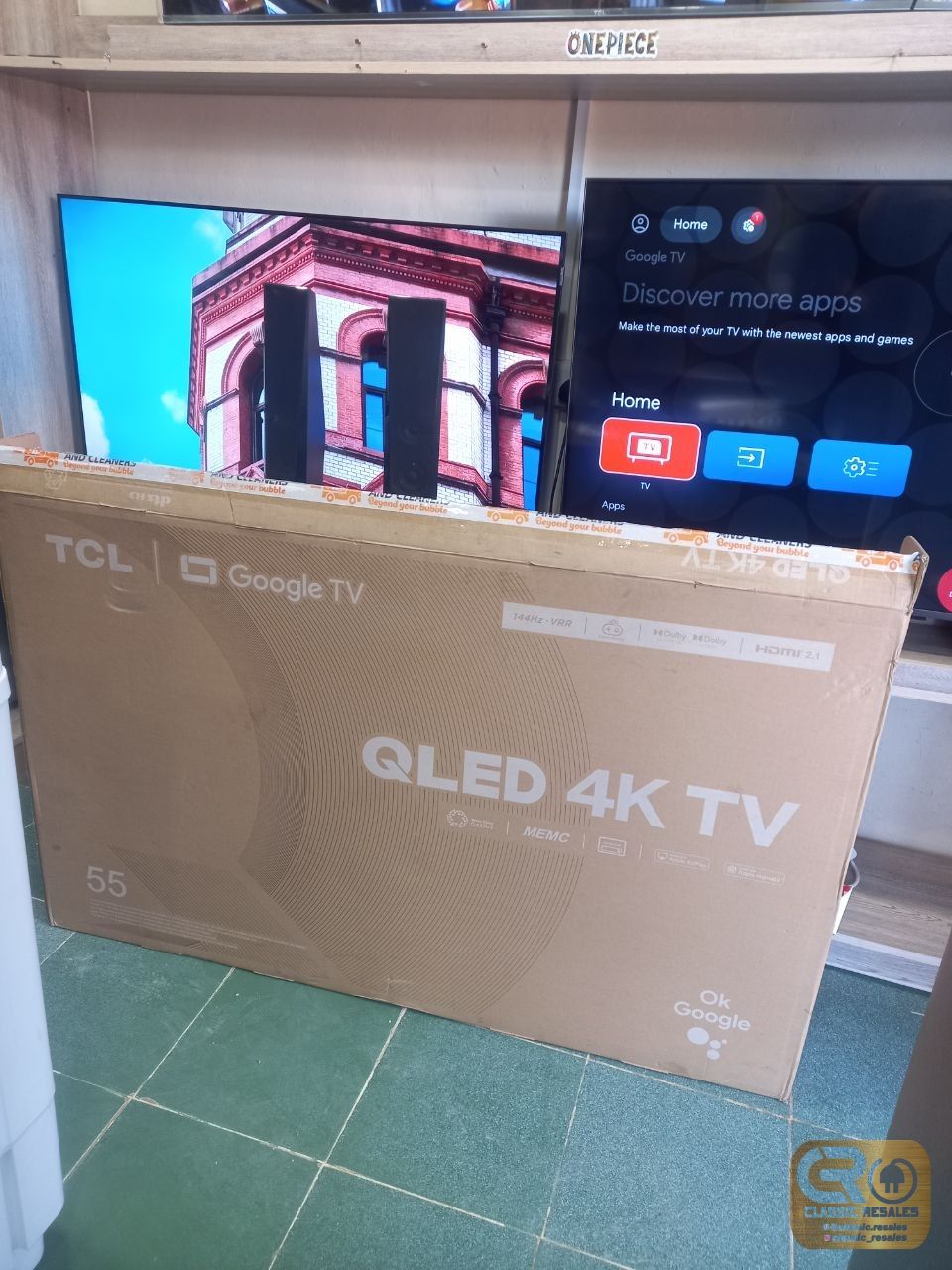 TCL 55" Qled model 55C735 4k