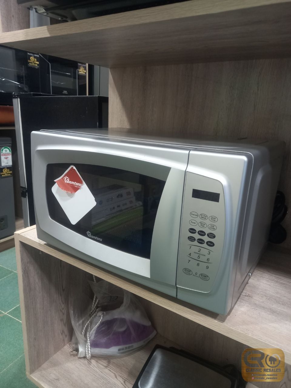 Ramtons 20l Digital microwave with inbuilt grill