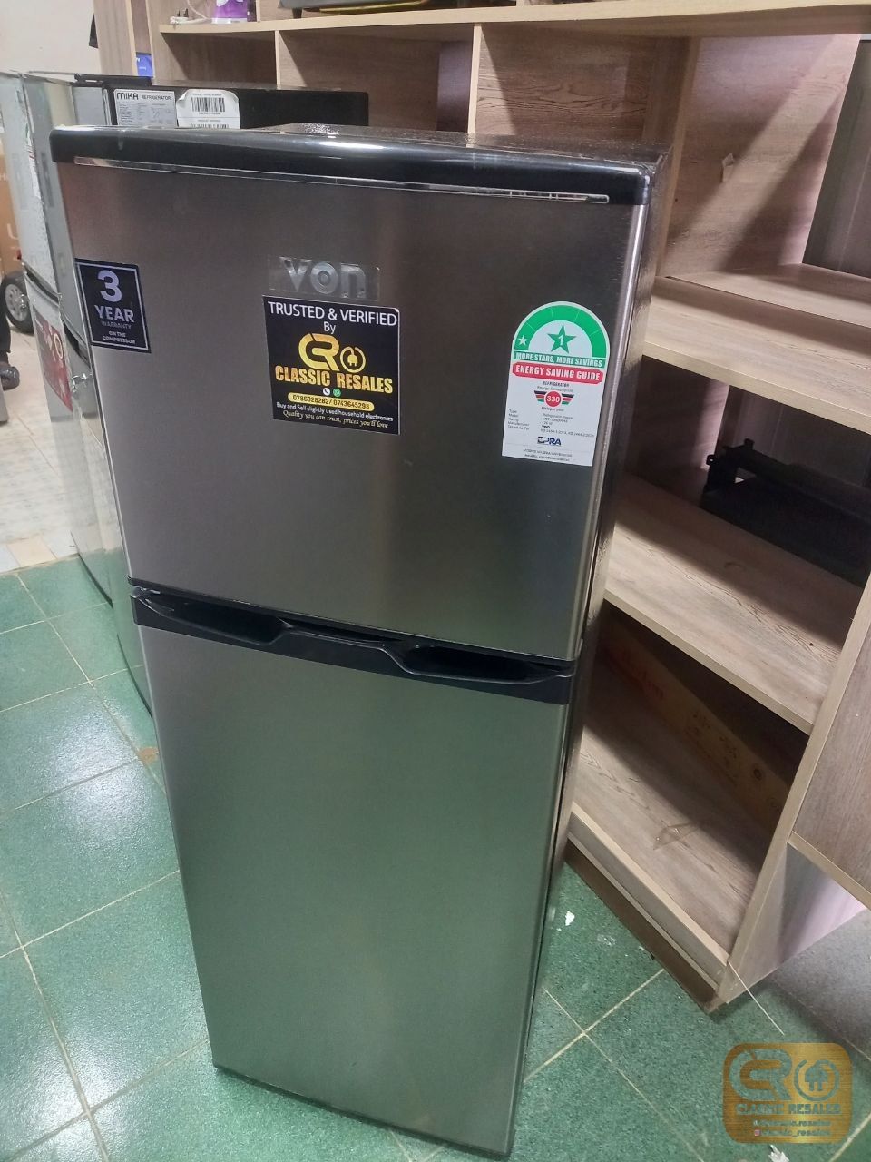 Von 136l VART-19DHS fridge