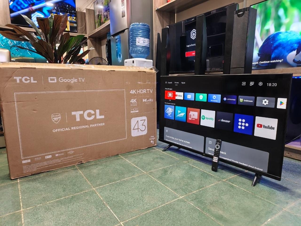 TCL S68A 43 inch Frameless Android TV