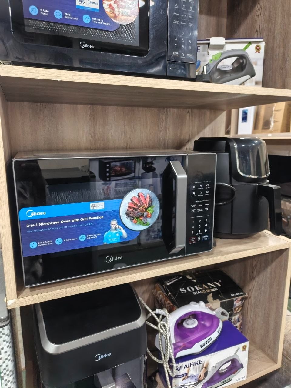 Midea 23l microwave and grill