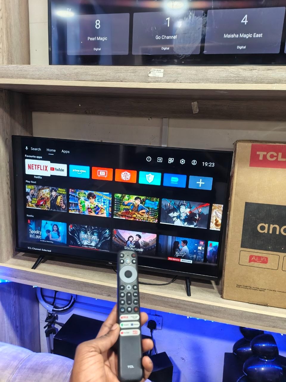 TCL 43S68A 43″ Inch Smart Android TV Frameless Bluetooth YouTube & Netflix