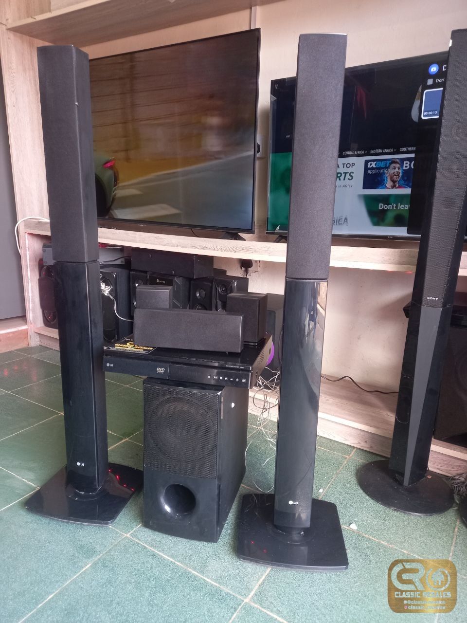 LG 5.1ch bluetooth 1000w Hometheatre system ksh 20150