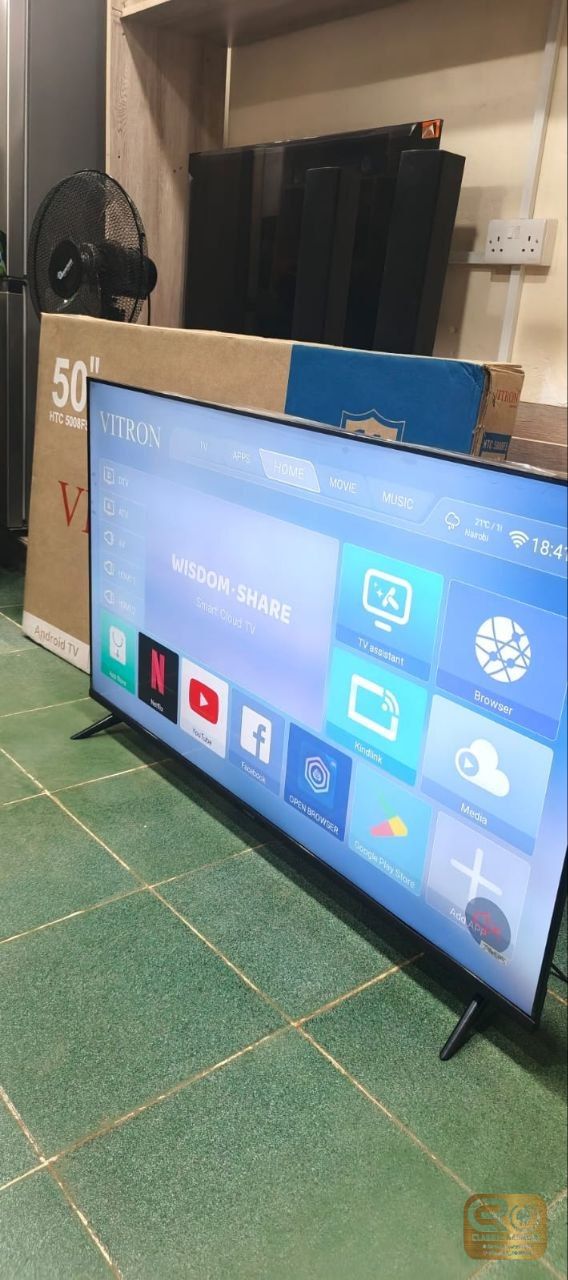 Vitron 50" android Frameless 4K TV
