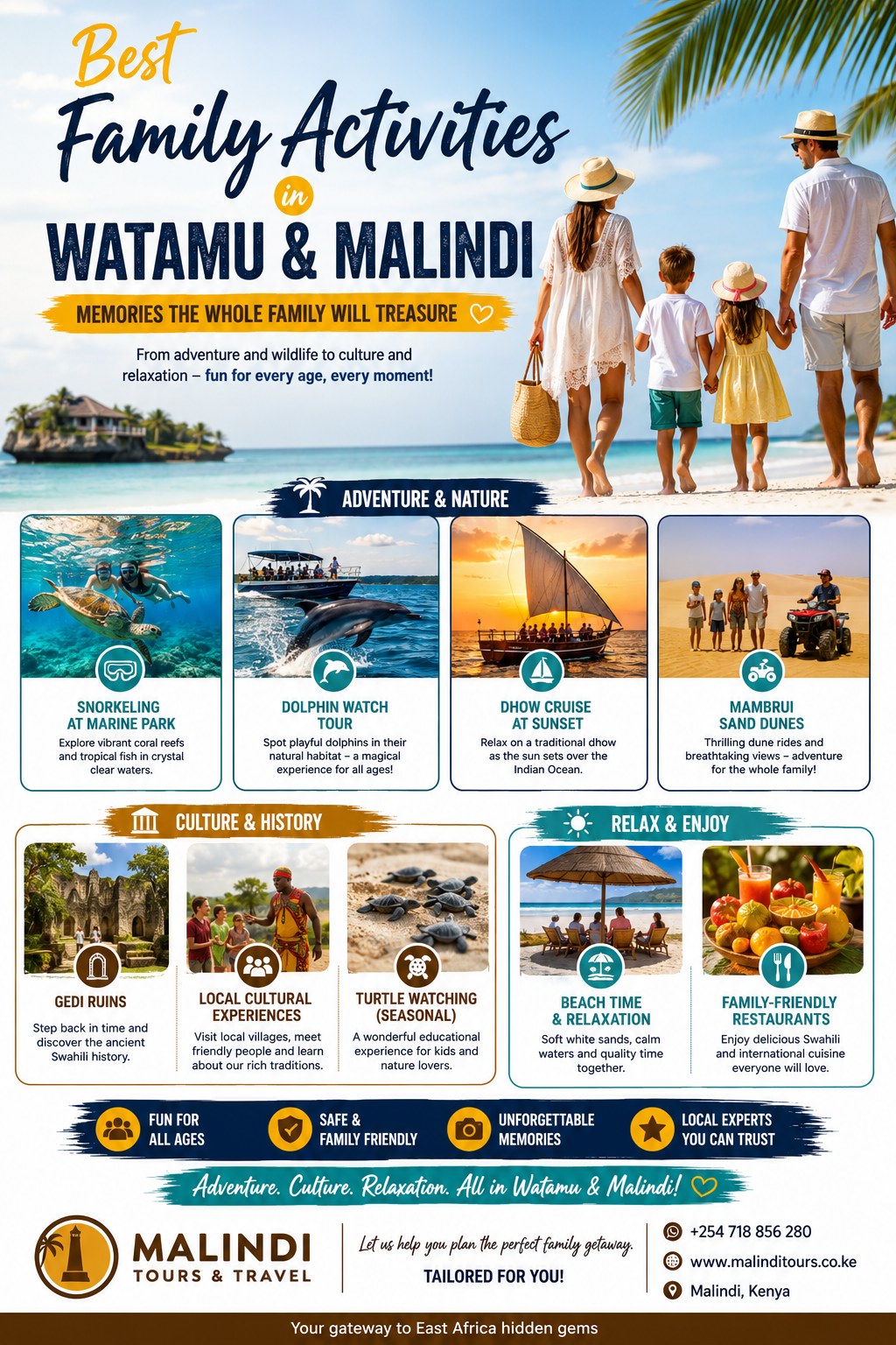 Best Family Activities in Watamu and Malindi